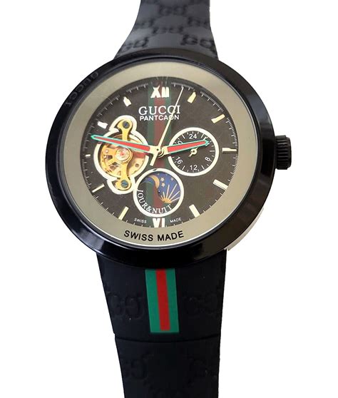 gucci pantcaon swiss made watch price|Gucci pantcaon watch 1142.